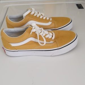 Vans yellow (size 6)